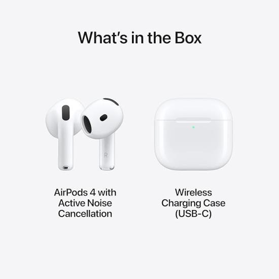 Apple AirPods 4 draadloze hoofdtelefoon