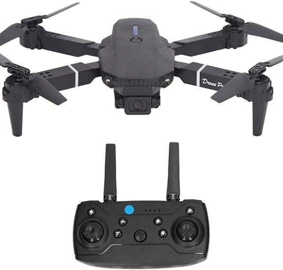 RC Drone met 4K Camera voor Kinderen en Volwassenen, 4 Assen Drone Dubbele Camera