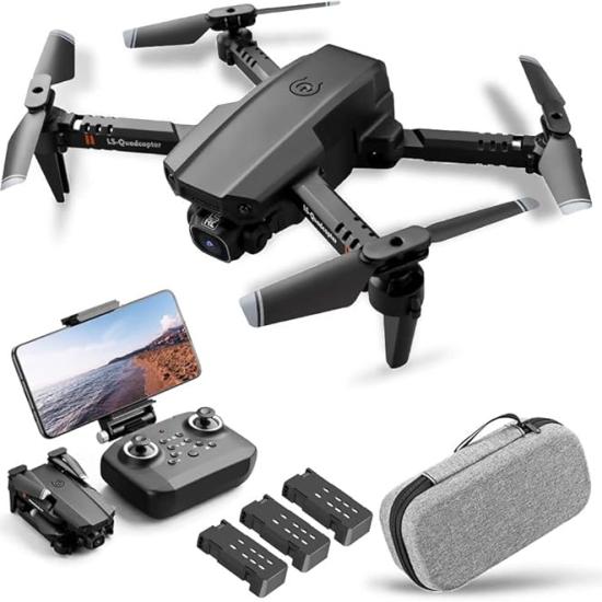 4K Camera Drone Dual Camera Flight Tracking Gravity Sensor Gesture Photo Altitude Hold Headless Mode RC Quadcopter